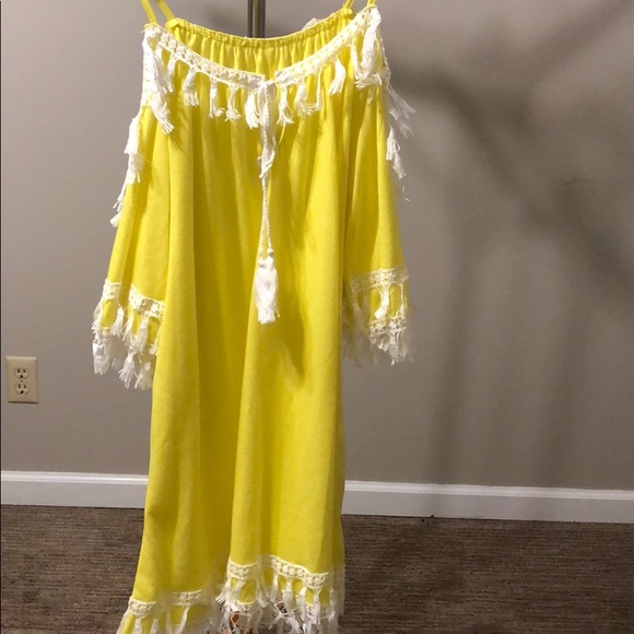 Cold Shoulder Swimsuit Coverup